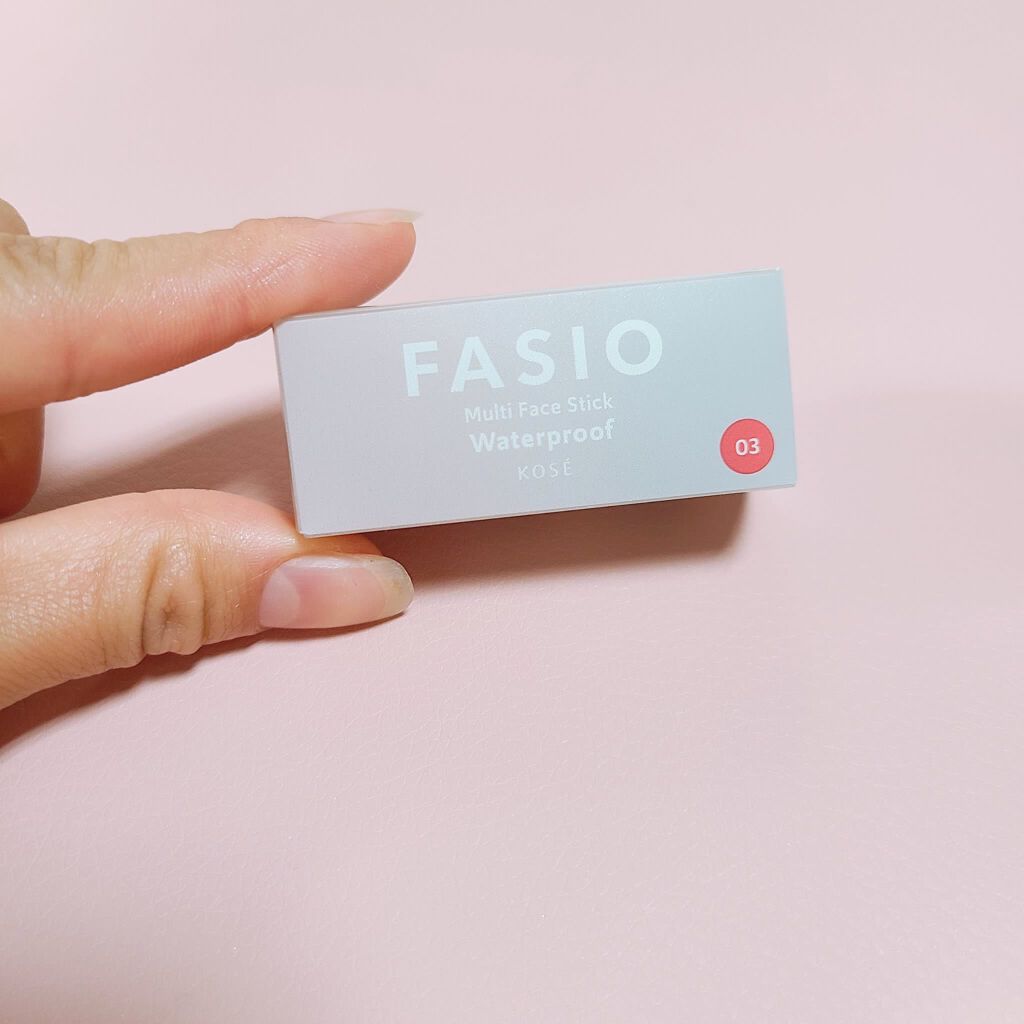 マルチフェイス スティック/FASIO/ジェル・クリームチークを使ったクチコミ(1枚目)