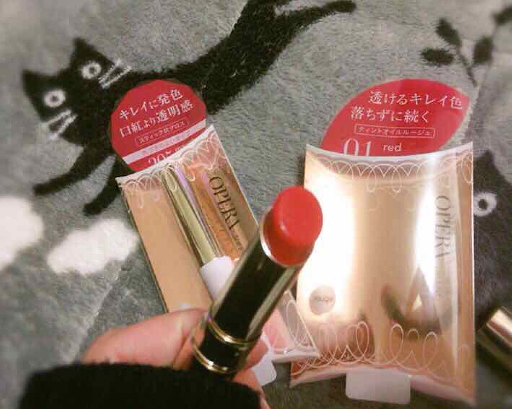 オペラ リップティント N/OPERA/リップティントを使ったクチコミ（1枚目）