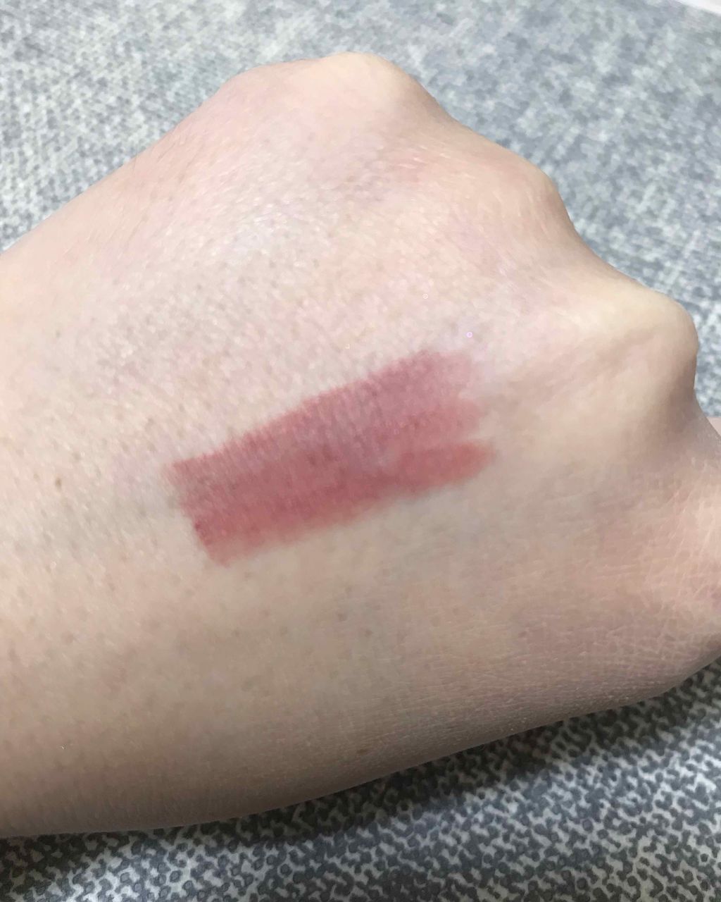 ルージュアレーブル カシミア 102 スイートソング/クレ・ド・ポー ボーテ/口紅を使ったクチコミ（3枚目）