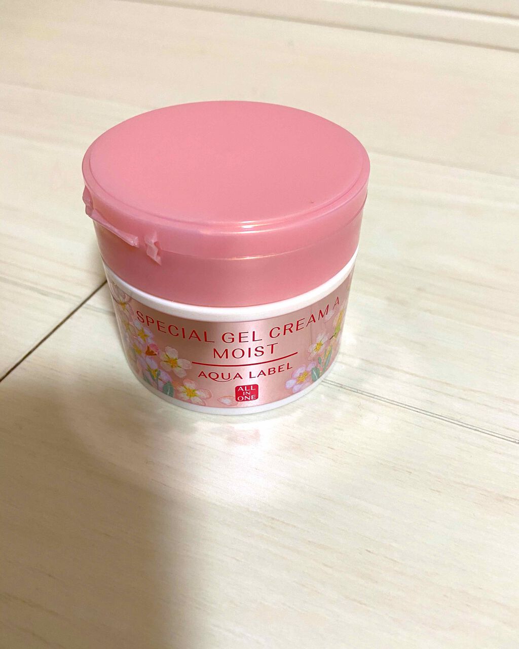 スペシャルジェルクリームA(モイスト)S/アクアレーベル/フェイスクリームを使ったクチコミ（2枚目）