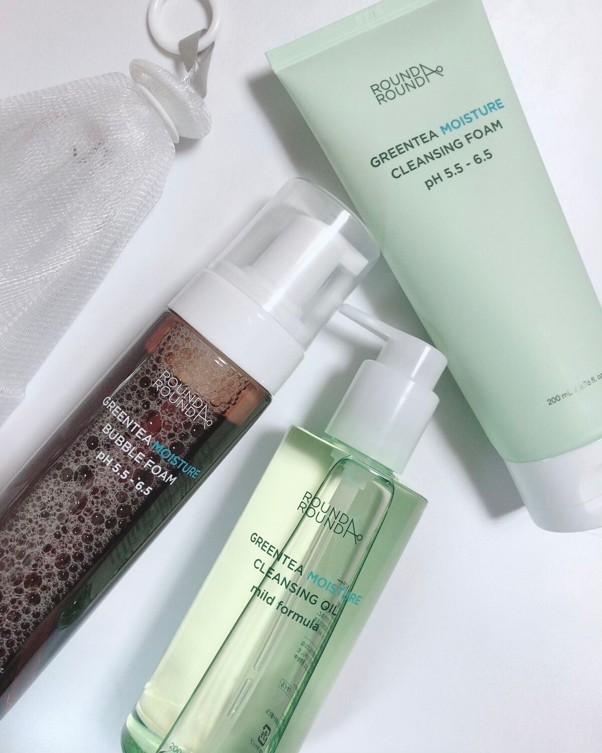 グリーンティー モイスチャークレンジングフォーム/ラウンドアラウンド/洗顔フォームを使ったクチコミ(1枚目)