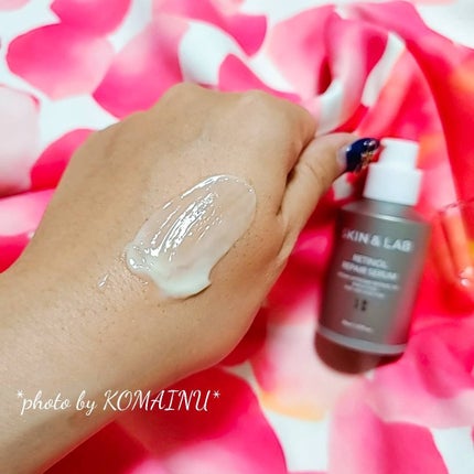ヴィーガンリポソームレチノールセラム/SKIN&LAB/美容液を使ったクチコミ(2枚目)