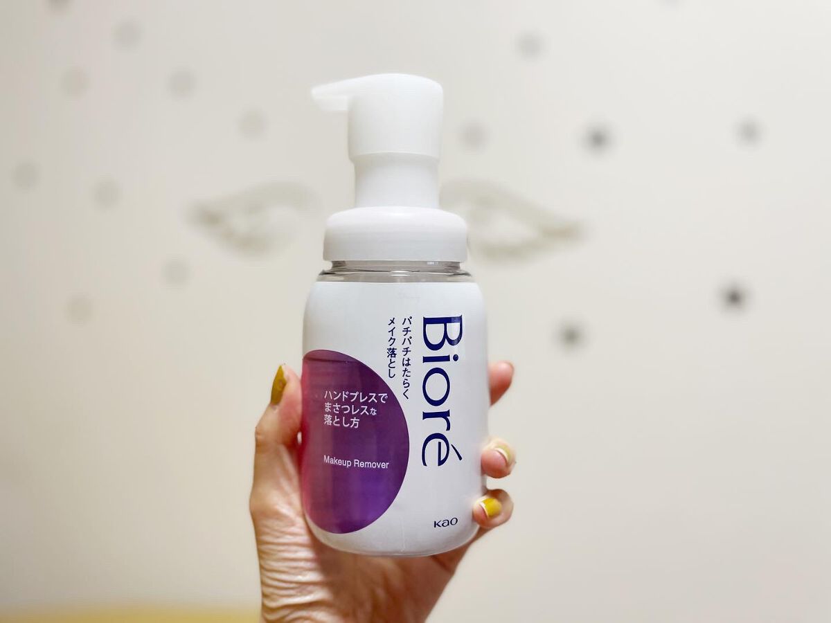 パチパチはたらくメイク落とし/ビオレ/クレンジングウォーターを使ったクチコミ(1枚目)