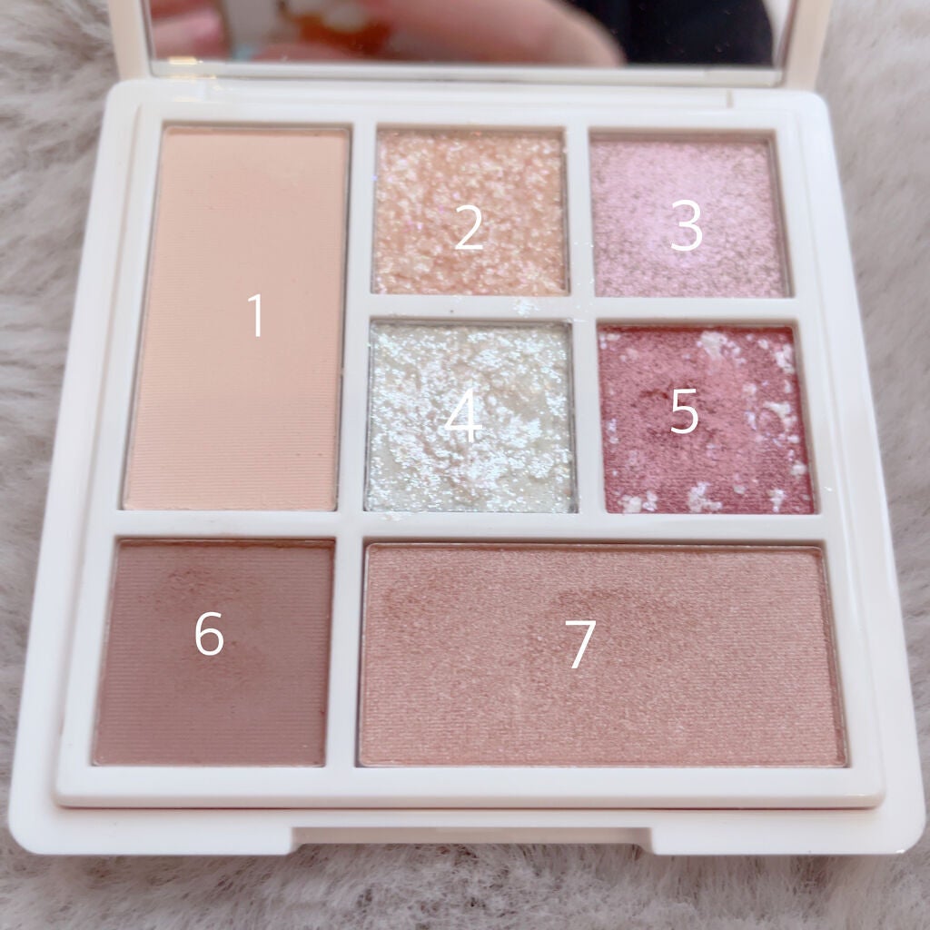 ラブ・ライナー アイカラーパレット ロマンティックブルームコレクション<アイシャドウ>/ラブ・ライナー/アイシャドウパレットを使ったクチコミ(2枚目)