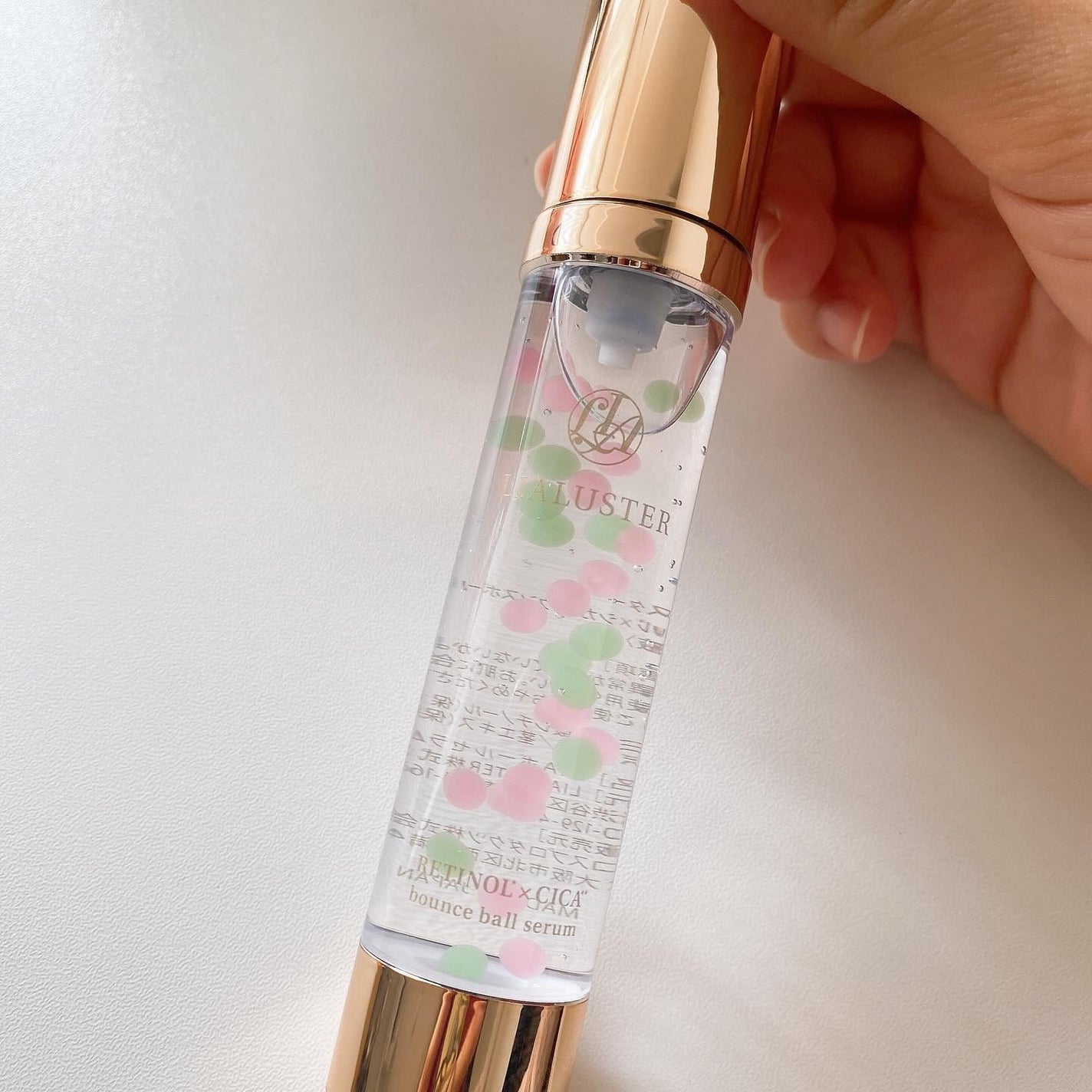レチノール×シカ バウンスボールセラム/LIALUSTER/美容液を使ったクチコミ(2枚目)