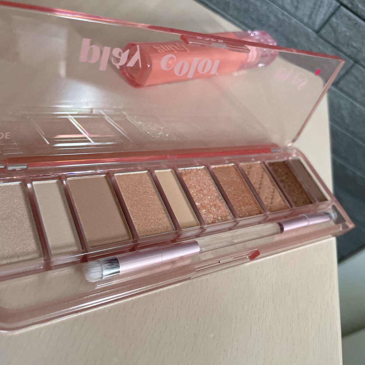 プレイカラー アイシャドウ/ETUDE/アイシャドウパレットを使ったクチコミ(2枚目)