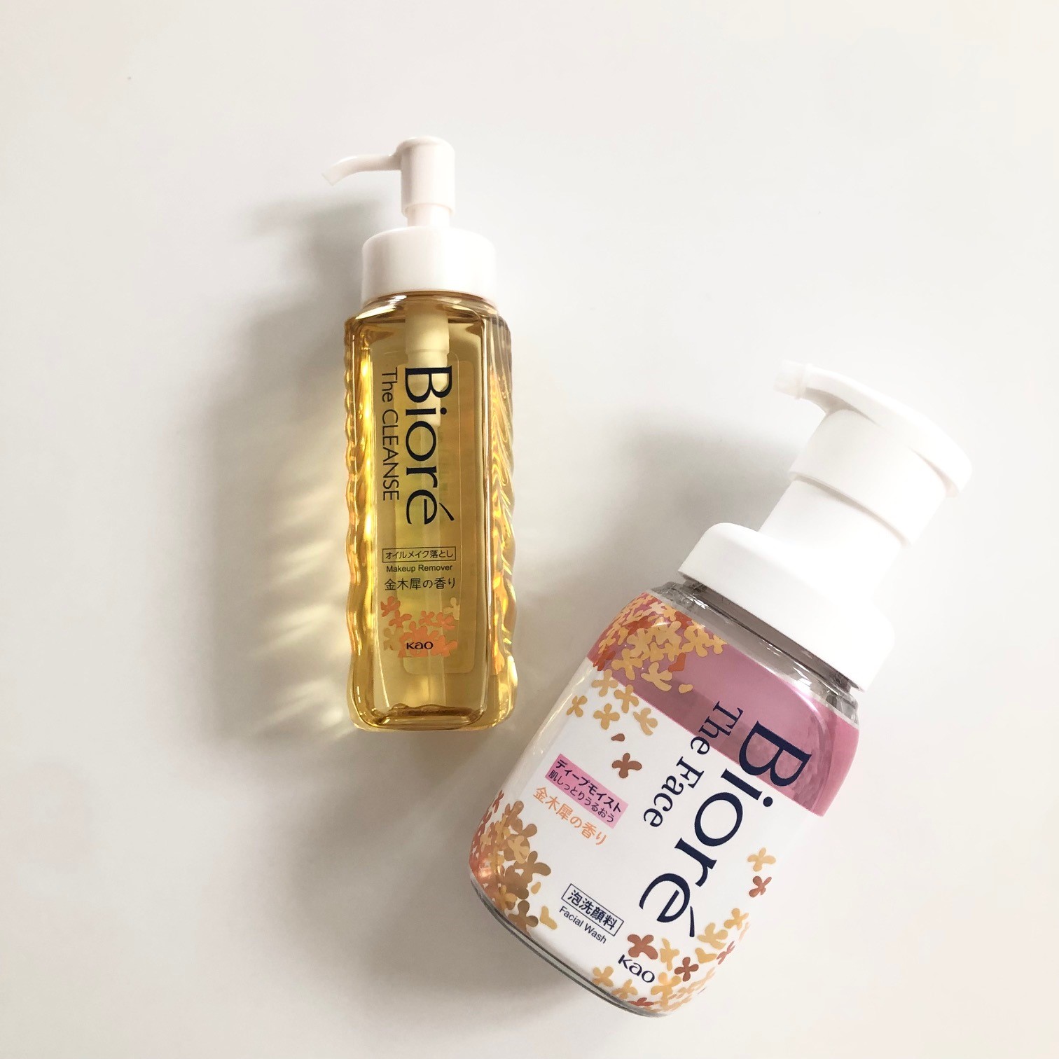 ビオレ ザフェイス 泡洗顔料 ディープモイスト 金木犀の香り/ビオレ/泡洗顔を使ったクチコミ（1枚目）