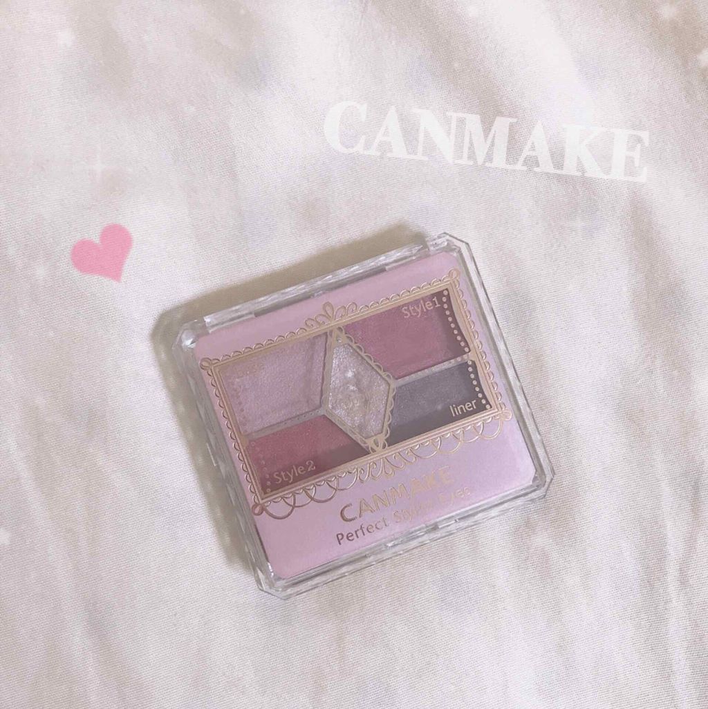 【旧品】パーフェクトスタイリストアイズ/キャンメイク/アイシャドウパレットを使ったクチコミ(1枚目)