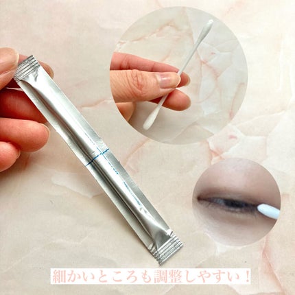 necess まつげ美容液綿棒 /コジット/まつげ美容液を使ったクチコミ(3枚目)