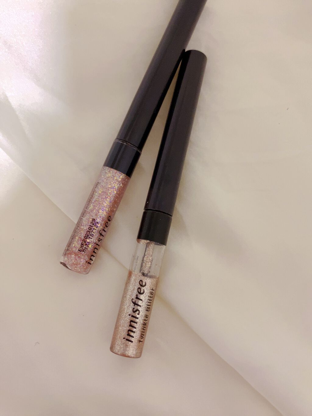 トゥインクル グリッター/innisfree/リキッドアイライナーを使ったクチコミ（2枚目）