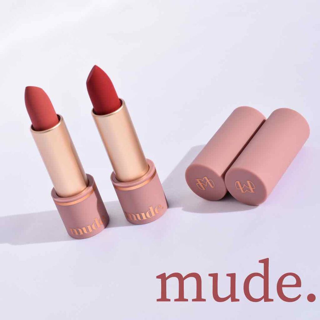 インスパイアマットリップ/mude./口紅を使ったクチコミ(1枚目)