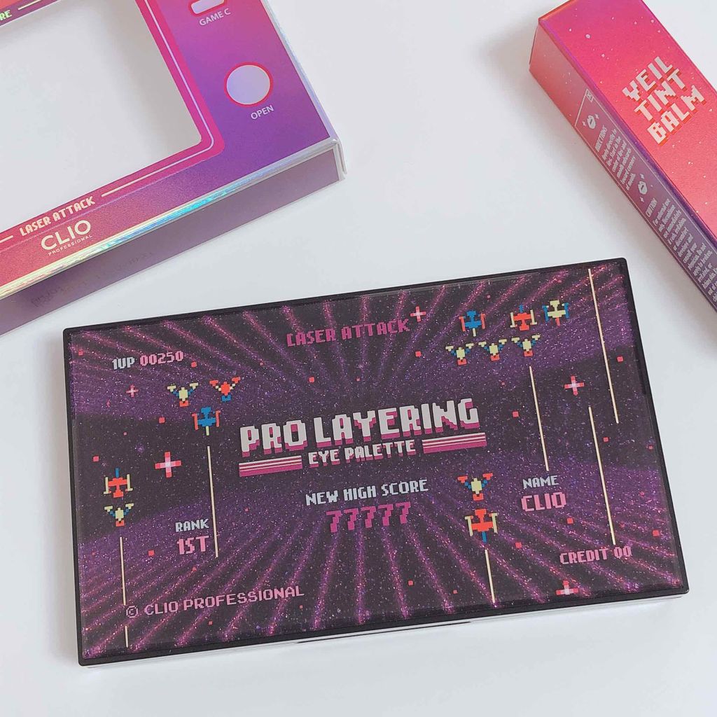 プロレイヤリングアイパレット/CLIO/アイシャドウパレットを使ったクチコミ（1枚目）