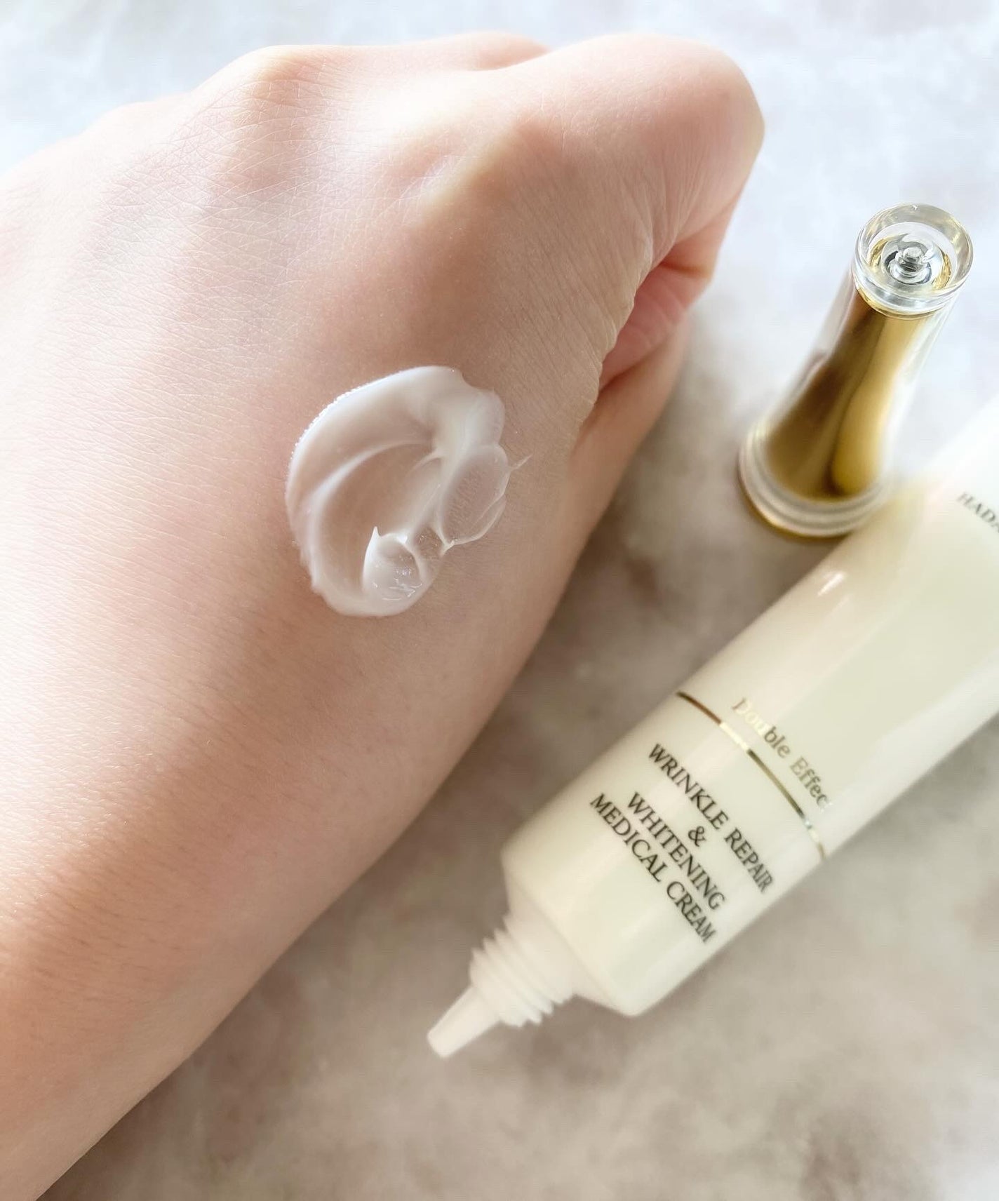 リンクルリペア&ホワイトニング メディカルクリーム/ハダメキミライ/アイケア・アイクリームを使ったクチコミ(3枚目)