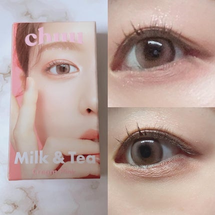 aube pie/chuu LENS/カラーコンタクトレンズを使ったクチコミ(1枚目)