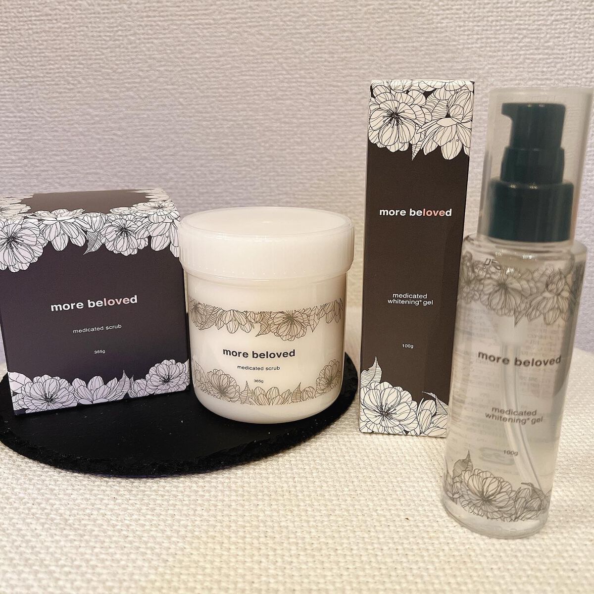 メディケイテッドスクラブ/more beloved/ボディスクラブを使ったクチコミ(5枚目)