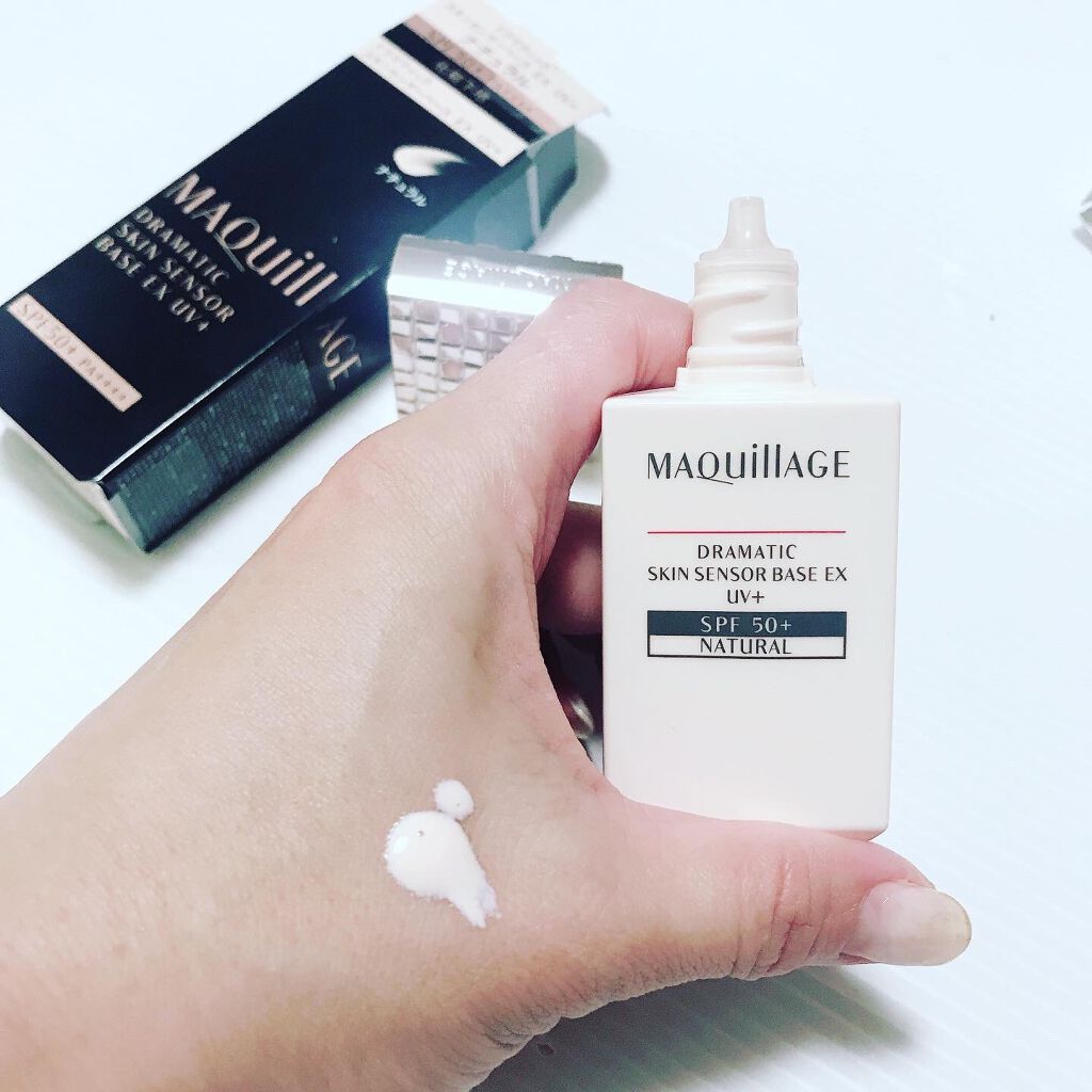 ドラマティックスキンセンサーベース EX/マキアージュ/化粧下地を使ったクチコミ(4枚目)