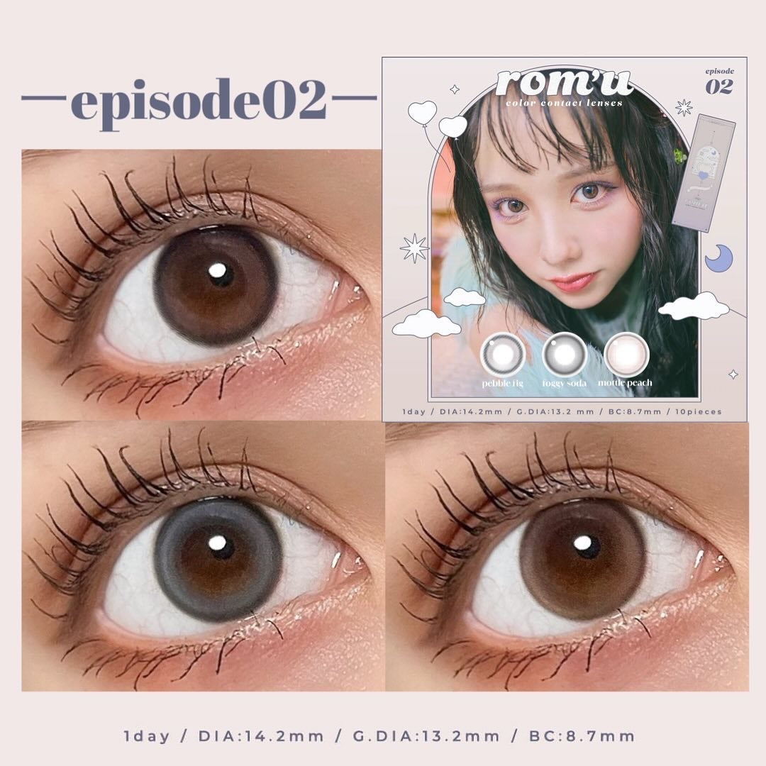 rom’u 1day/rom’u/ワンデー(1DAY)カラコンを使ったクチコミ(3枚目)