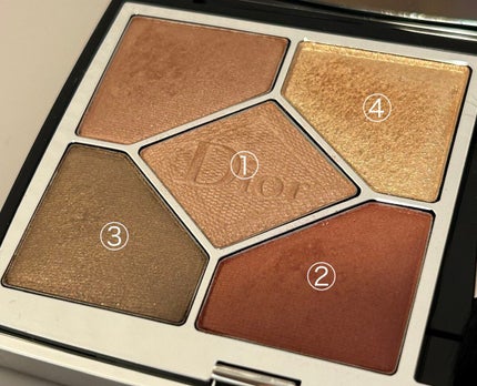 【旧】サンク クルール クチュール/Dior/アイシャドウパレットを使ったクチコミ(1枚目)