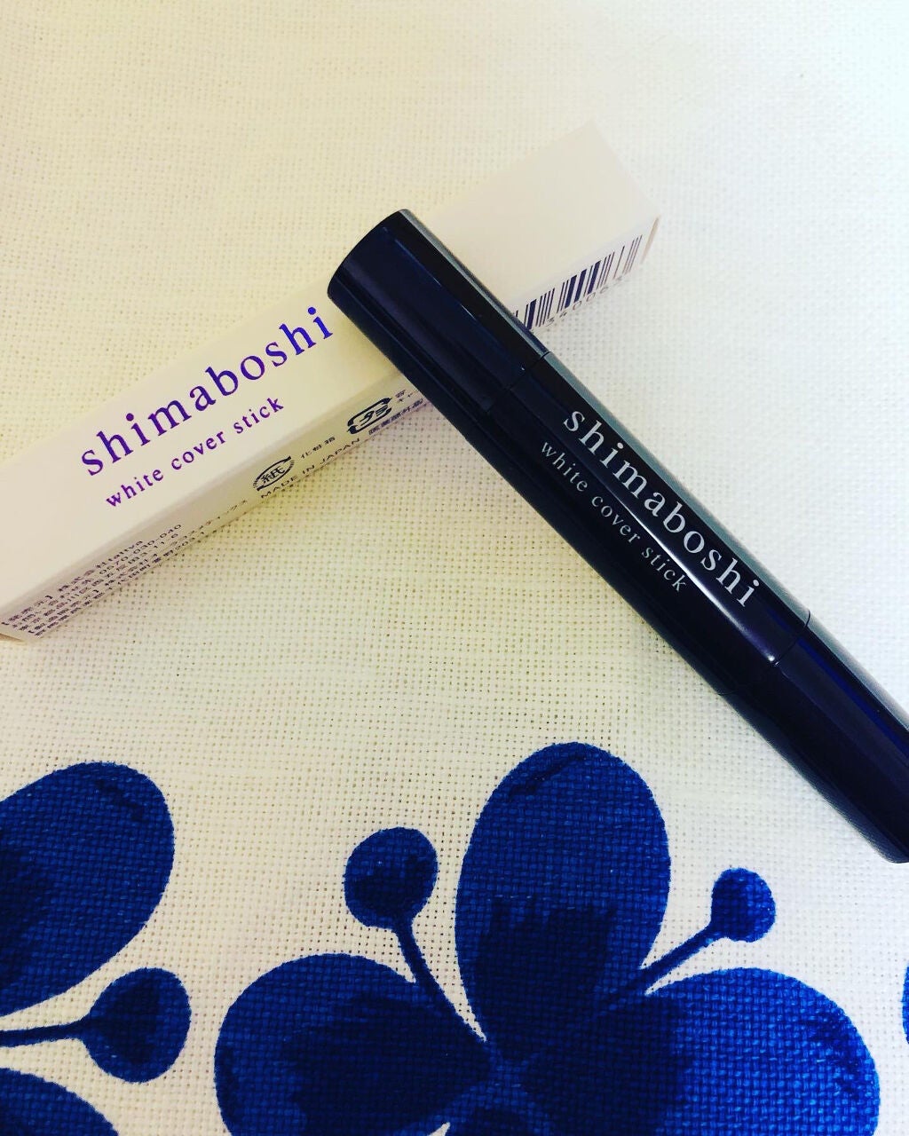 ホワイトカバースティック/shimaboshi/化粧下地を使ったクチコミ(1枚目)