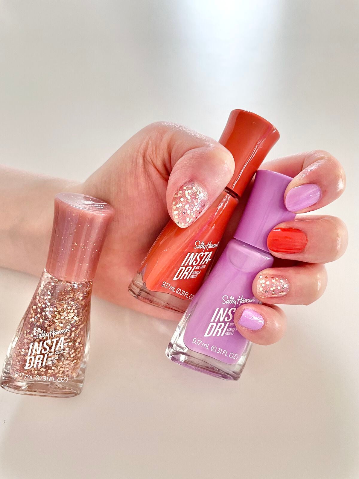 インスタドライ ネイルカラー/サリーハンセン/オールインワンネイルを使ったクチコミ(4枚目)