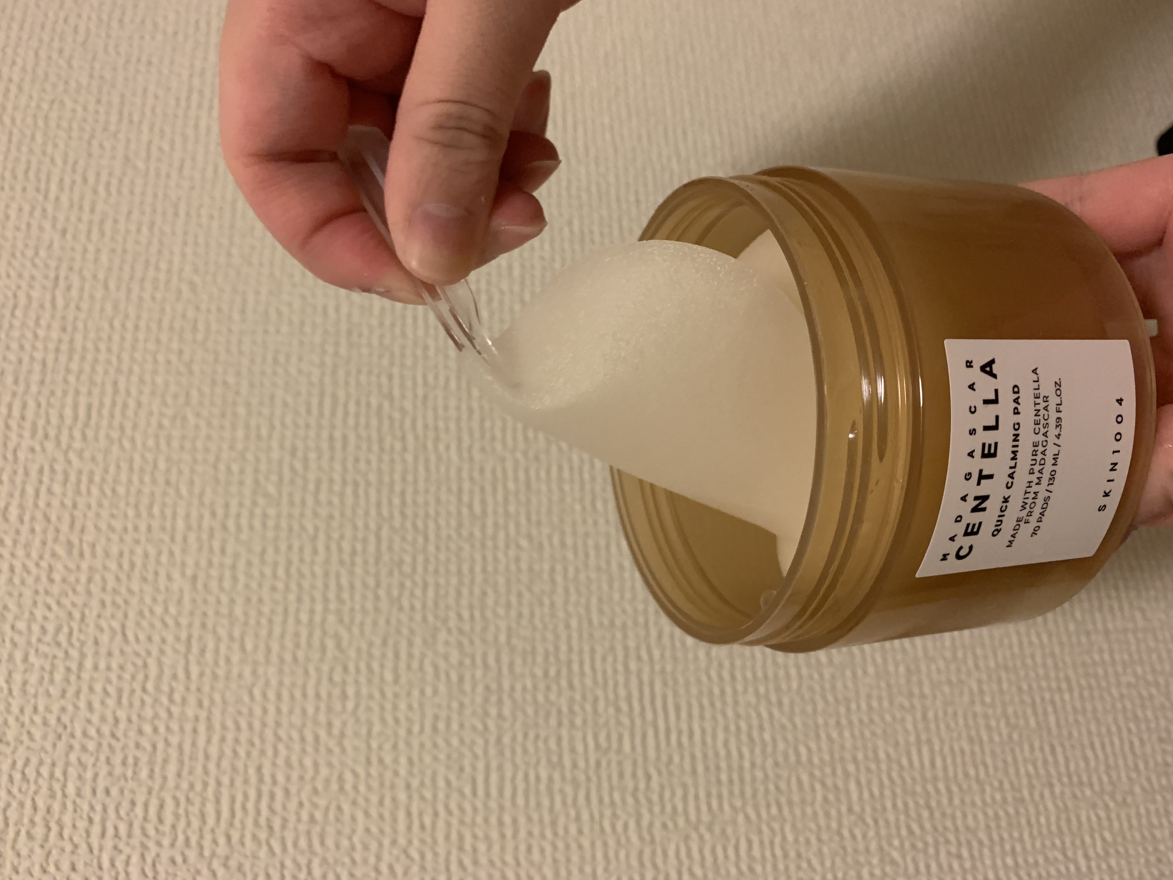 センテラ クイックカーミングパッド/SKIN1004/トナーパッドを使ったクチコミ（2枚目）