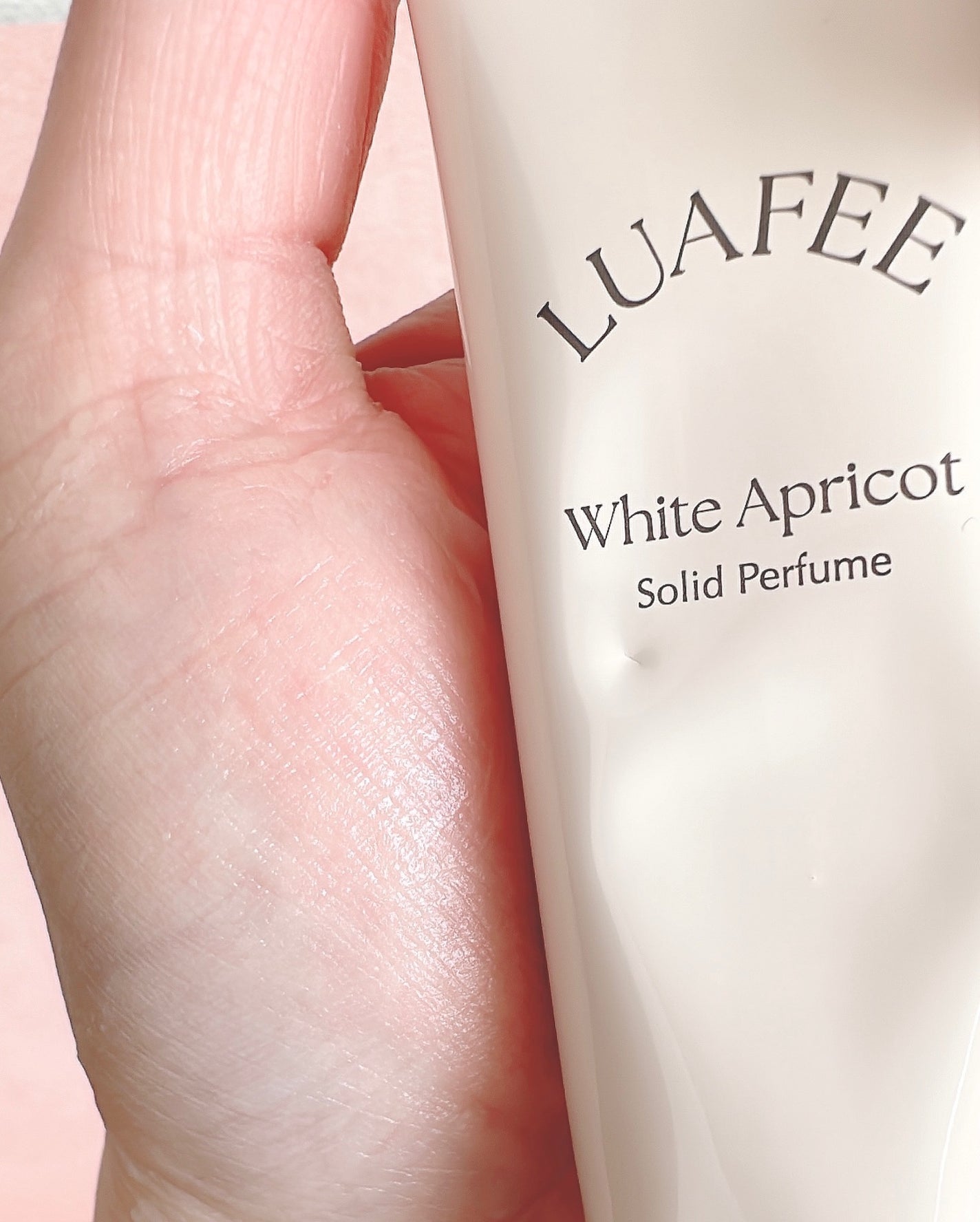 ソリッド パフューム ホワイトアプリコット/LUAFEE/練り香水を使ったクチコミ(9枚目)