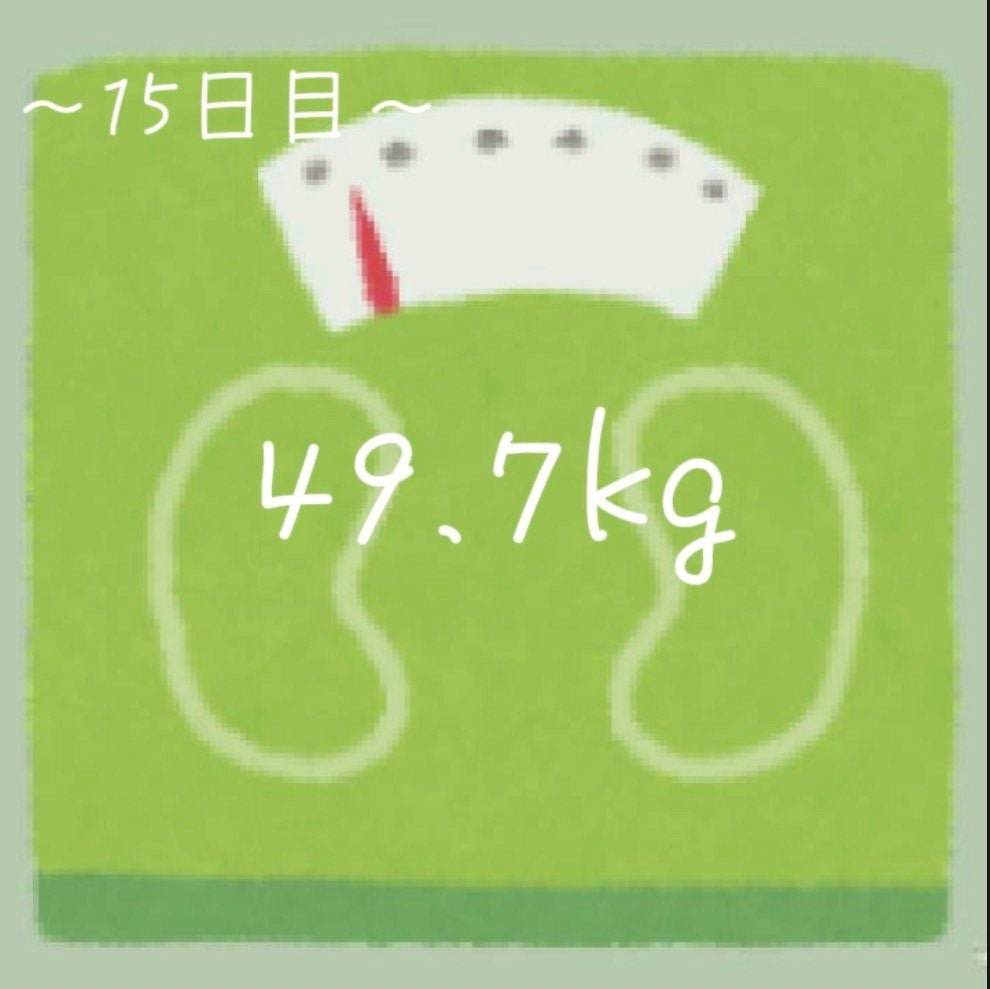 Matcha latte on LIPS 「遅れてしまって申し訳ない💦遂にダイエットを始めて17日目になり..」(2枚目)