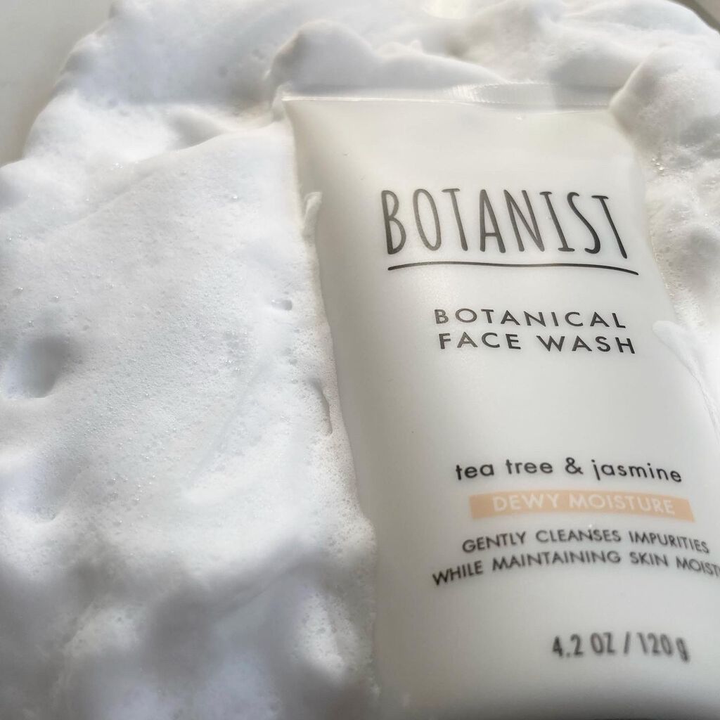 ボタニカルフェイスウォッシュ デューイーモイスチャー/BOTANIST/洗顔フォームを使ったクチコミ（3枚目）