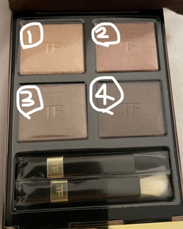 アイ カラー クォード/TOM FORD BEAUTY/アイシャドウパレットを使ったクチコミ（2枚目）