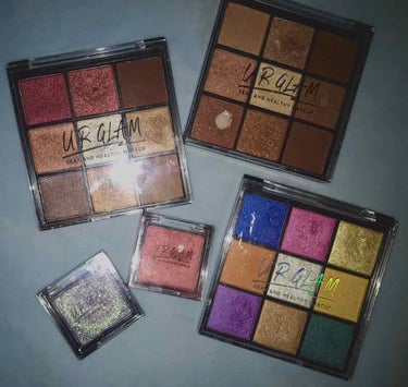 UR GLAM　BLOOMING EYE COLOR PALETTE/U R GLAM/アイシャドウパレットを使ったクチコミ（3枚目）