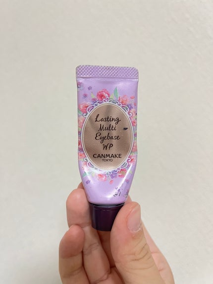 キャンメイク ラスティングマルチアイベース WPのクチコミ「今回はキャンメイクさんのラスティングマルチアイベース WP01フロスティクリアのご紹介です💜
.....」(1枚目)