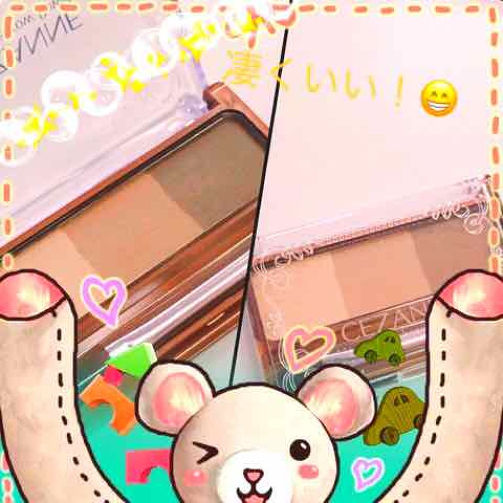 ノーズ&アイブロウパウダー/CEZANNE/パウダーアイブロウを使ったクチコミ(1枚目)