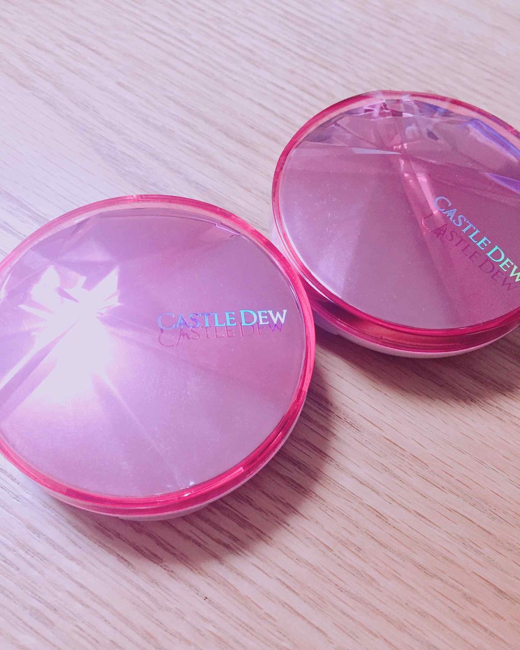 ダイヤカットチーク(マーブルタイプ)/キャッスルデュー(CASTLEDEW)/パウダーチークを使ったクチコミ(3枚目)