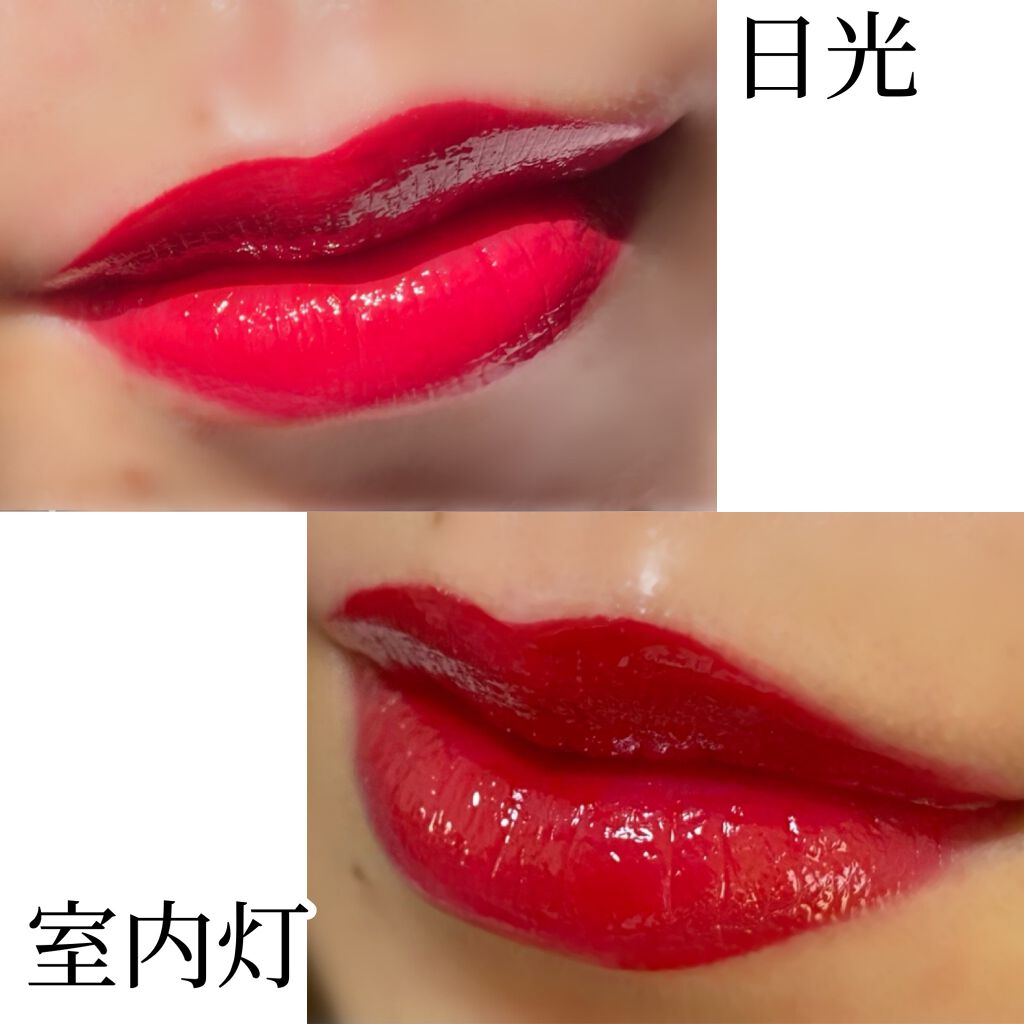 シャイニッシモ ハイシャインリップラッカー/DOLCE&GABBANA BEAUTY/口紅を使ったクチコミ(2枚目)