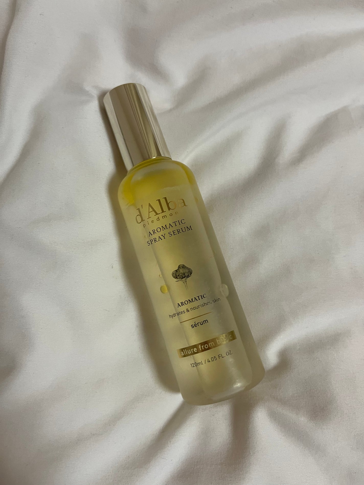 ダルバ ホワイトトリュフファーストスプレーセラム/ダルバ/ミスト状化粧水を使ったクチコミ(2枚目)