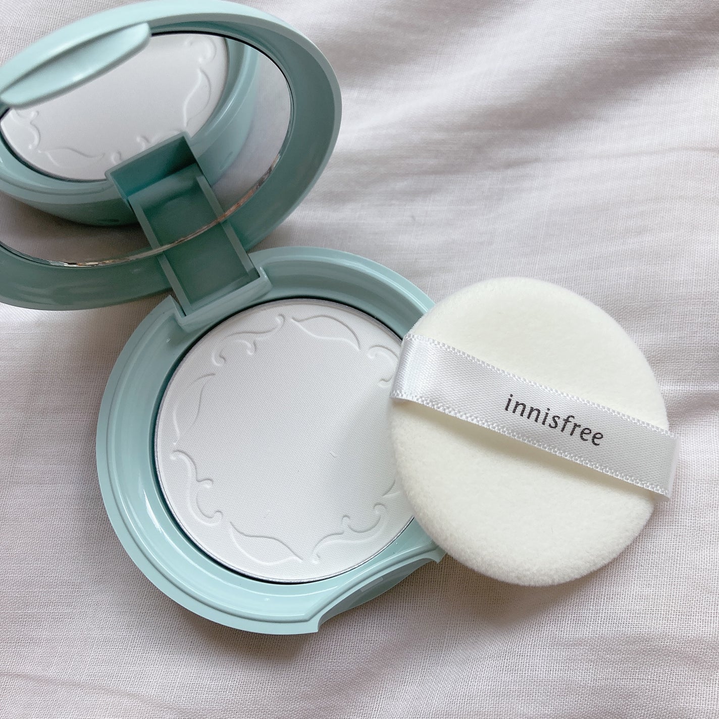 ノーセバム ミネラルパクト S/innisfree/プレストパウダーを使ったクチコミ(2枚目)