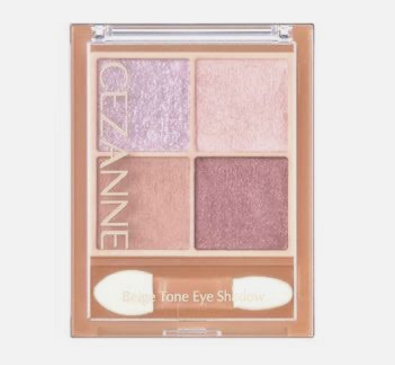 ベージュトーンアイシャドウ/CEZANNE/アイシャドウパレットを使ったクチコミ（1枚目）