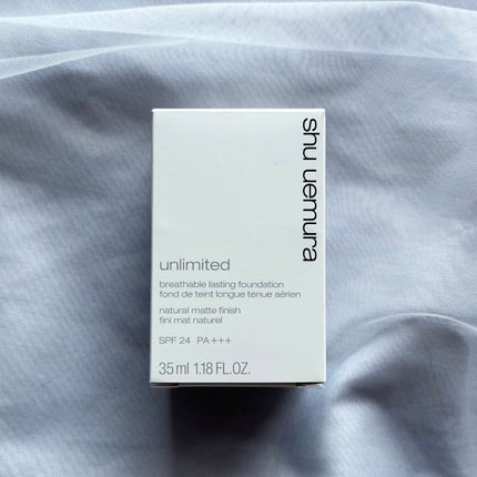 (旧)アンリミテッド ラスティング フルイド/shu uemura/リキッドファンデーションを使ったクチコミ(2枚目)