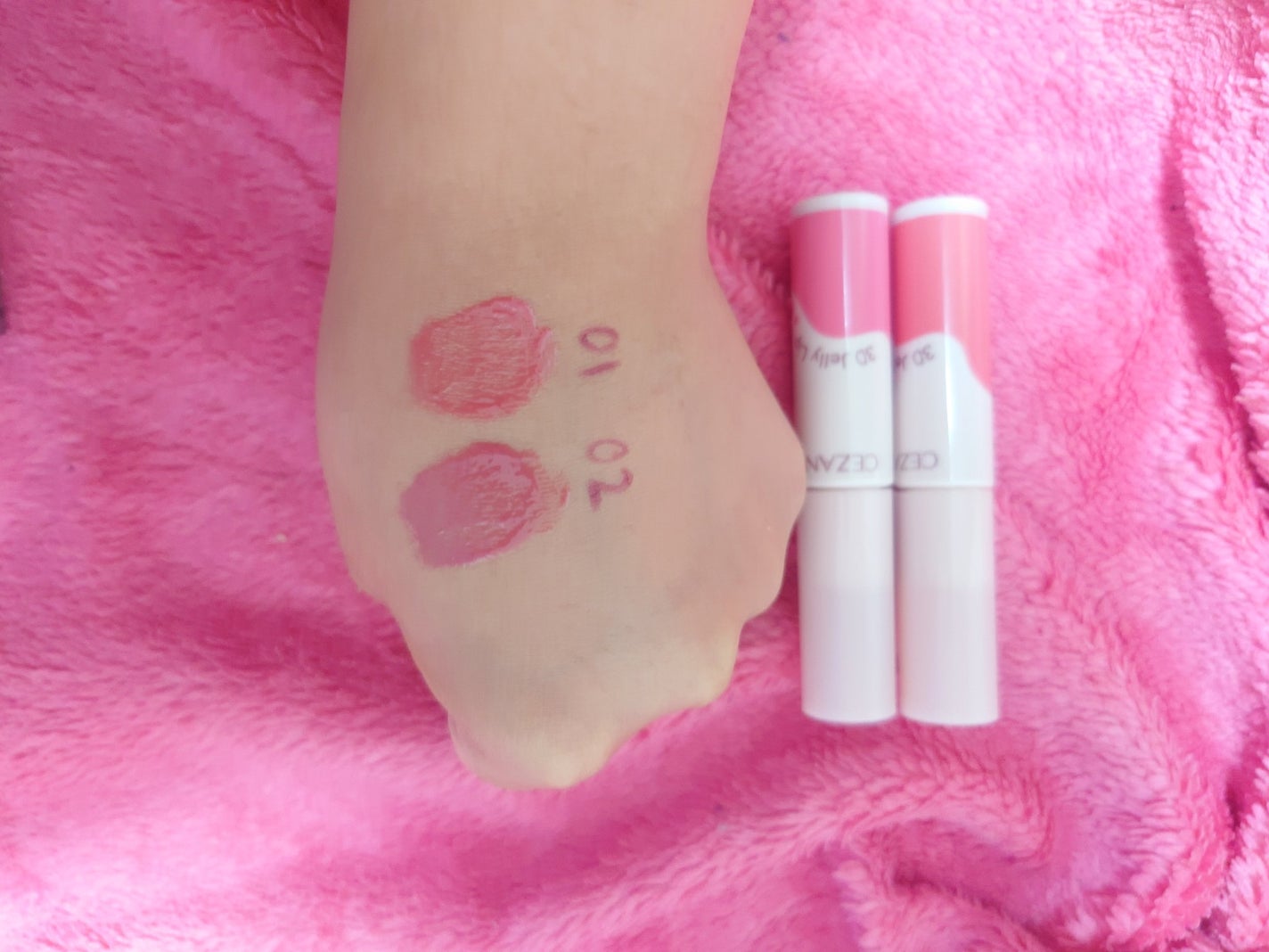 3Dジェリーリップ/CEZANNE/口紅・グロス・リップライナー・リップケアを使ったクチコミ(2枚目)