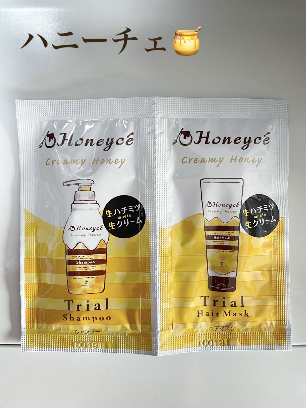 クリーミーハニー シャンプー/トリートメント/ハニーチェ/市販シャンプーを使ったクチコミ（1枚目）