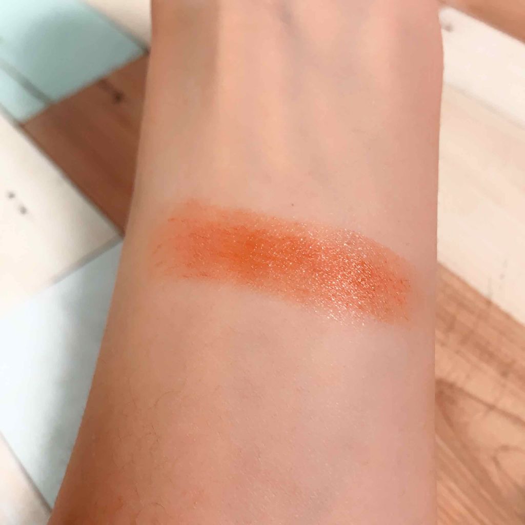 カラーリップスティック アンバーローズ/アルジェラン/リップクリームを使ったクチコミ（2枚目）