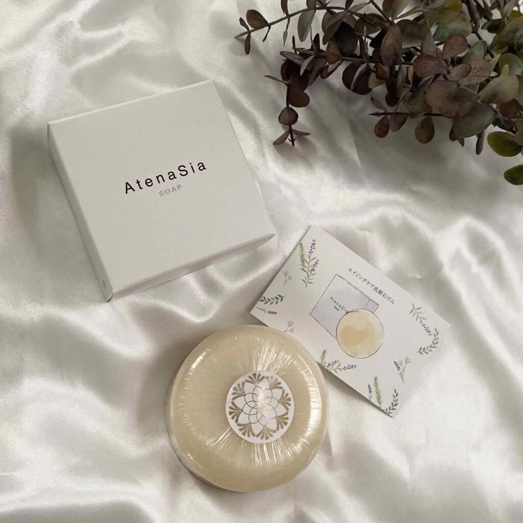 エイジングケア洗顔石鹸/アテナシア/洗顔石鹸を使ったクチコミ(2枚目)