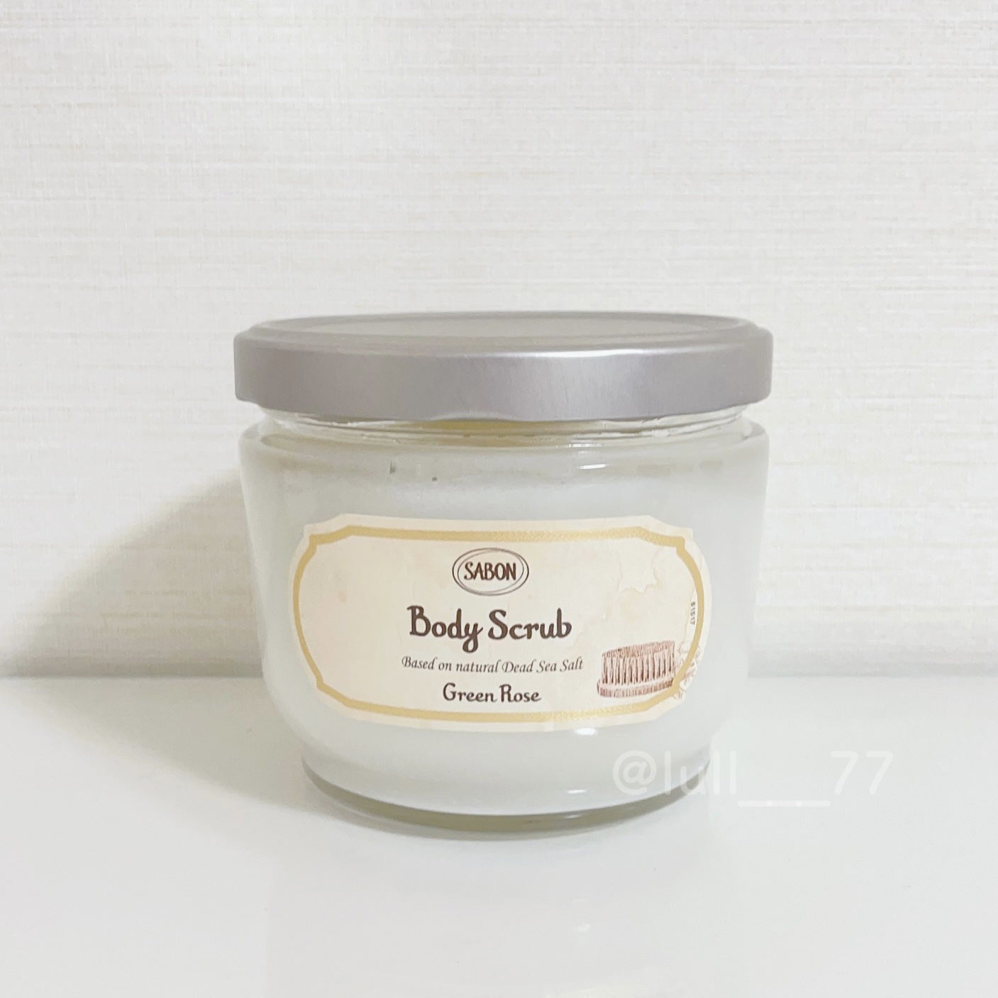 ボディスクラブ グリーン・ローズ 600g/SABON/ボディスクラブを使ったクチコミ（1枚目）