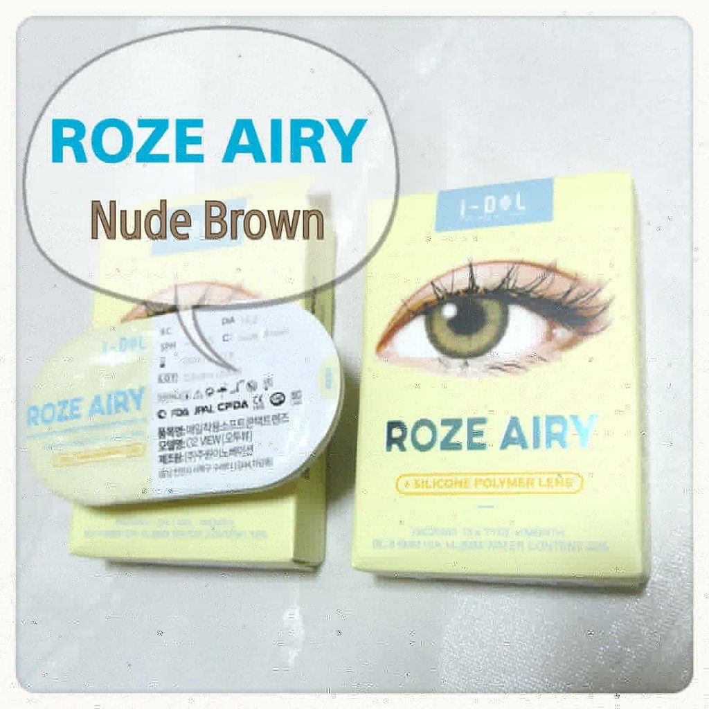 CANNA ROZE AIRY/URIA i-DOL/カラーコンタクトレンズを使ったクチコミ(3枚目)