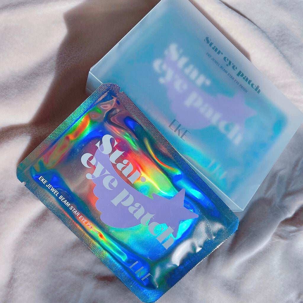 ジュエルビームハートアイパッチ/EKE/アイケア・アイクリームを使ったクチコミ(2枚目)