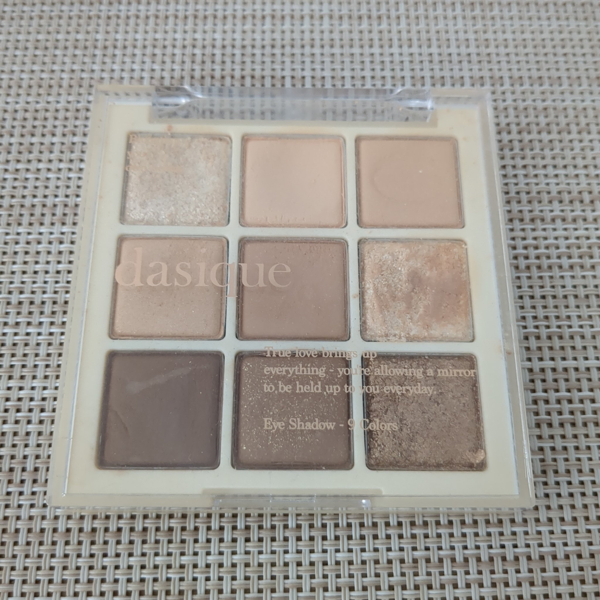 シャドウパレット 17 バタークリーム/dasique/アイシャドウパレットを使ったクチコミ（1枚目）