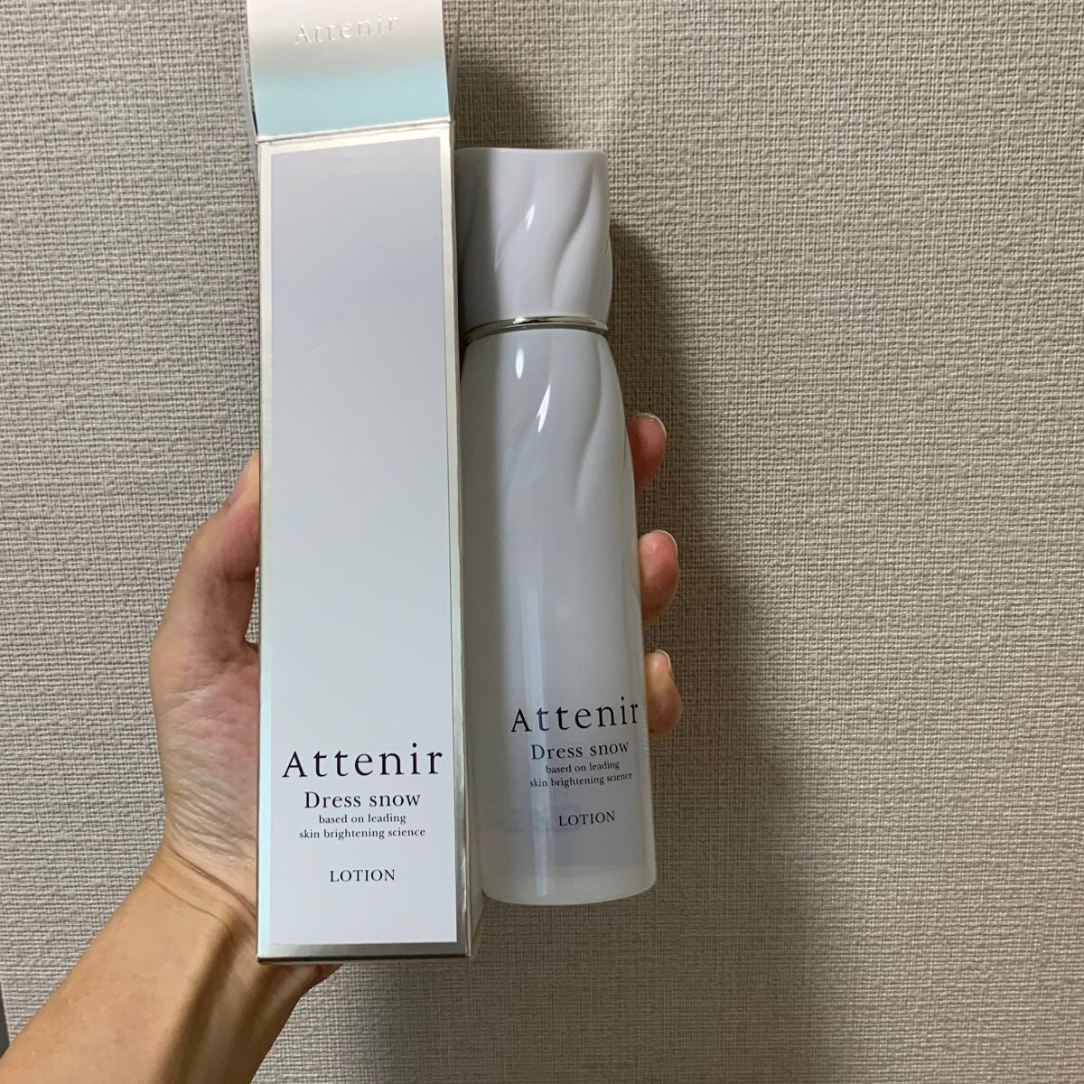 ドレススノー ローション【医薬部外品】 /アテニア/化粧水を使ったクチコミ(2枚目)