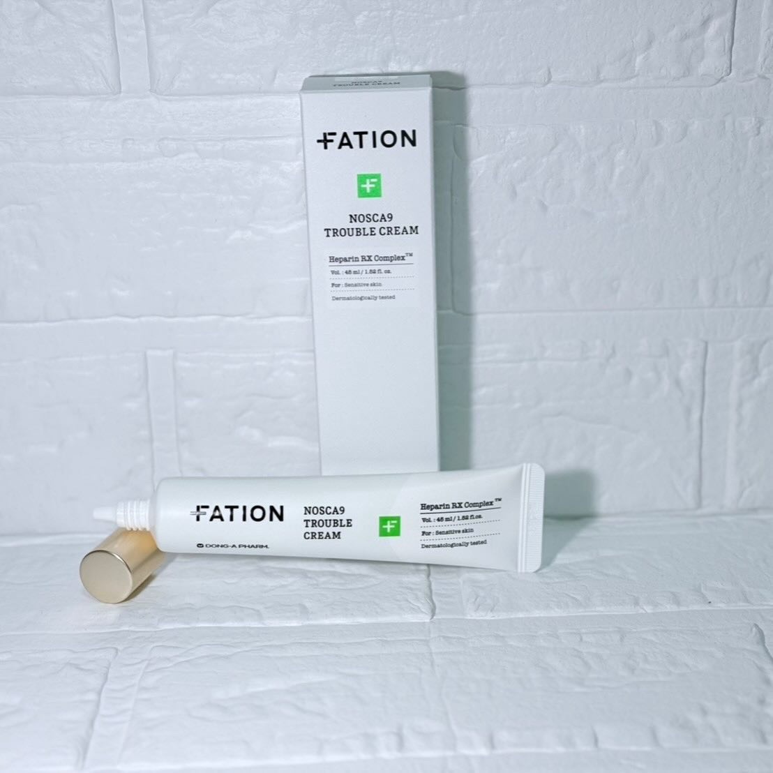 ノスカナイン トラブルクリーム/FATION/フェイスクリームを使ったクチコミ（2枚目）