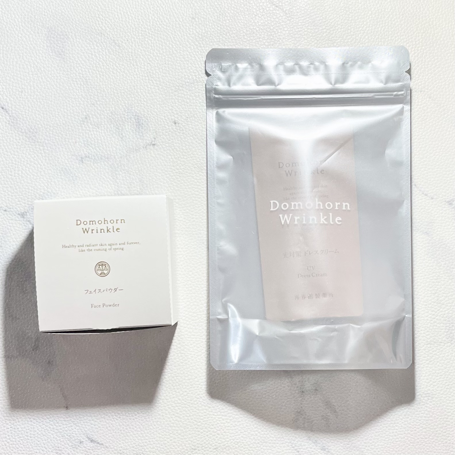 光対策 ドレスクリーム/ドモホルンリンクル/化粧下地を使ったクチコミ（2枚目）