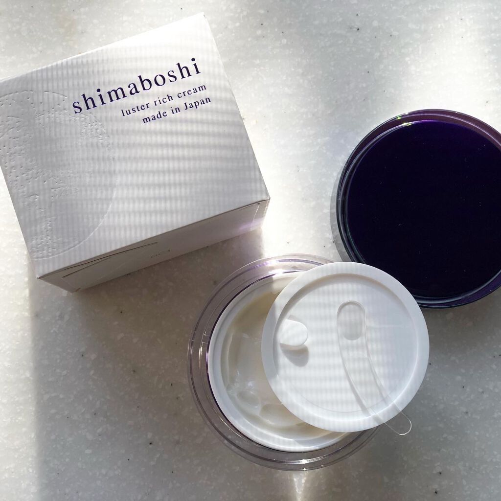 ラスターリッチクリーム/shimaboshi/フェイスクリームを使ったクチコミ(3枚目)
